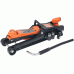Hydraulic floor low profile jack with LED
