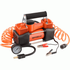 Twin piston air compressor