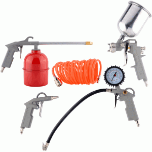 Air compressor spray kit
