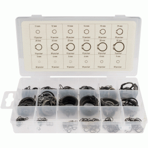 Набор внешних стопорных колец Кол-во предметов 300 (АвтоDело) 45531