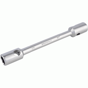 Double end type wheel wrench straight