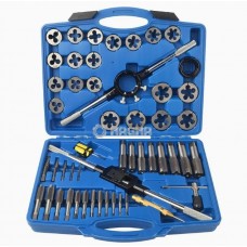 Set of taps and dies. 51pcs. MAGMA MG50547