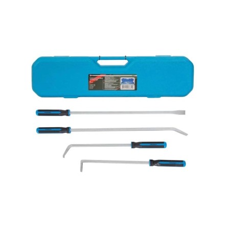 Riepu montāžas atslēgu komplekts, 4 gab. (915 mm x 30°, 610 mm x 70°, 610 x 90°, 915 x 0°) FORCEKRAFT futrālī, 51604 Priekšmetu skaits 4 gb 7700147