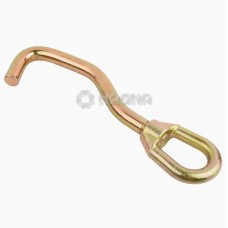 Крюк. Круглые наконечники, диаметр 19,8 мм, длина 300 мм, грузоподъемность 3 т. Вес: 1,15 кг., MAGMA, MG51152