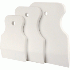 Rubber scraper tool set