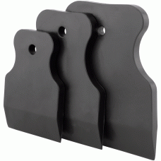 Rubber scraper tool set