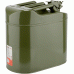 Steel canister with pressure cap
